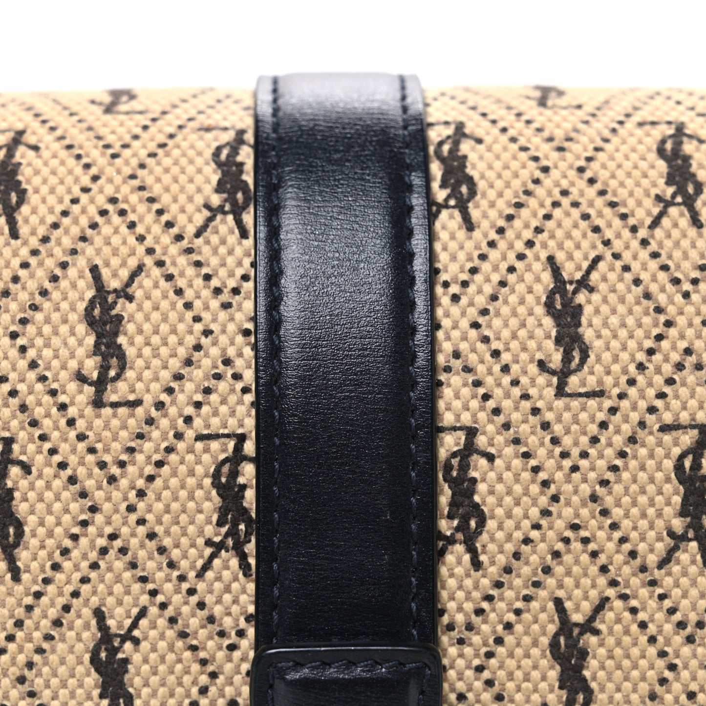 Canvas Small Le Monogramme Satchel Beige Black