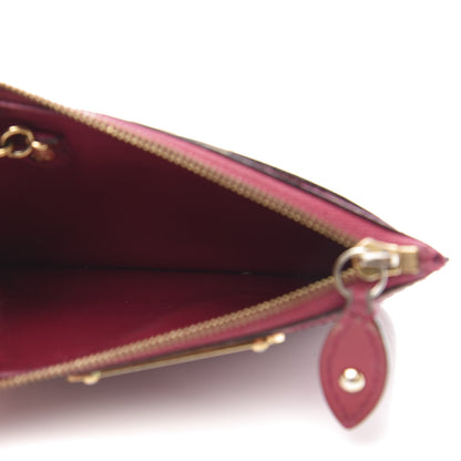 Louis Vuitton Vernis Key Pouch Rose Indien 6 of 11
