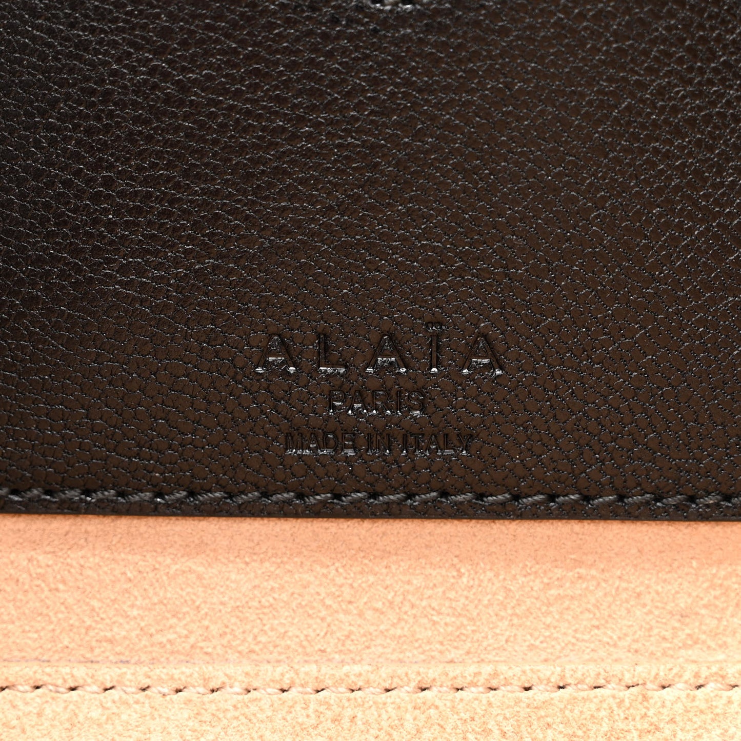 Goatskin Medium Le Teckel Bag Black