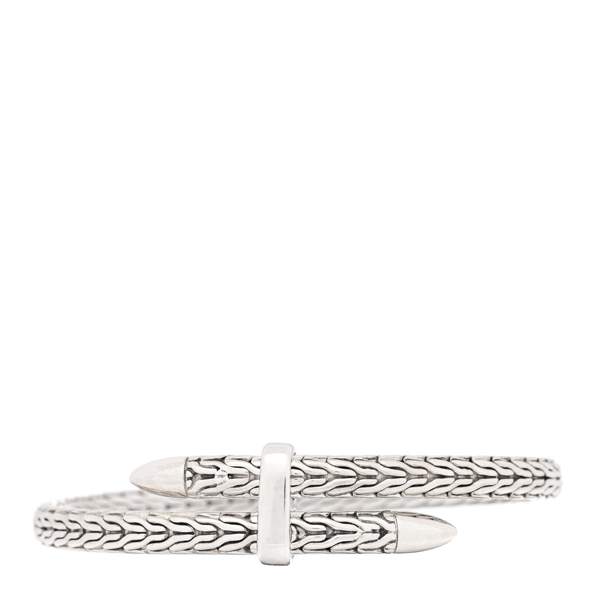 Sterling Silver Spear Flex Cuff Bracelet