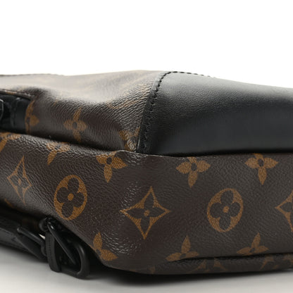 Louis Vuitton Monogram Macassar Avenue Sling Bag 7 of 8