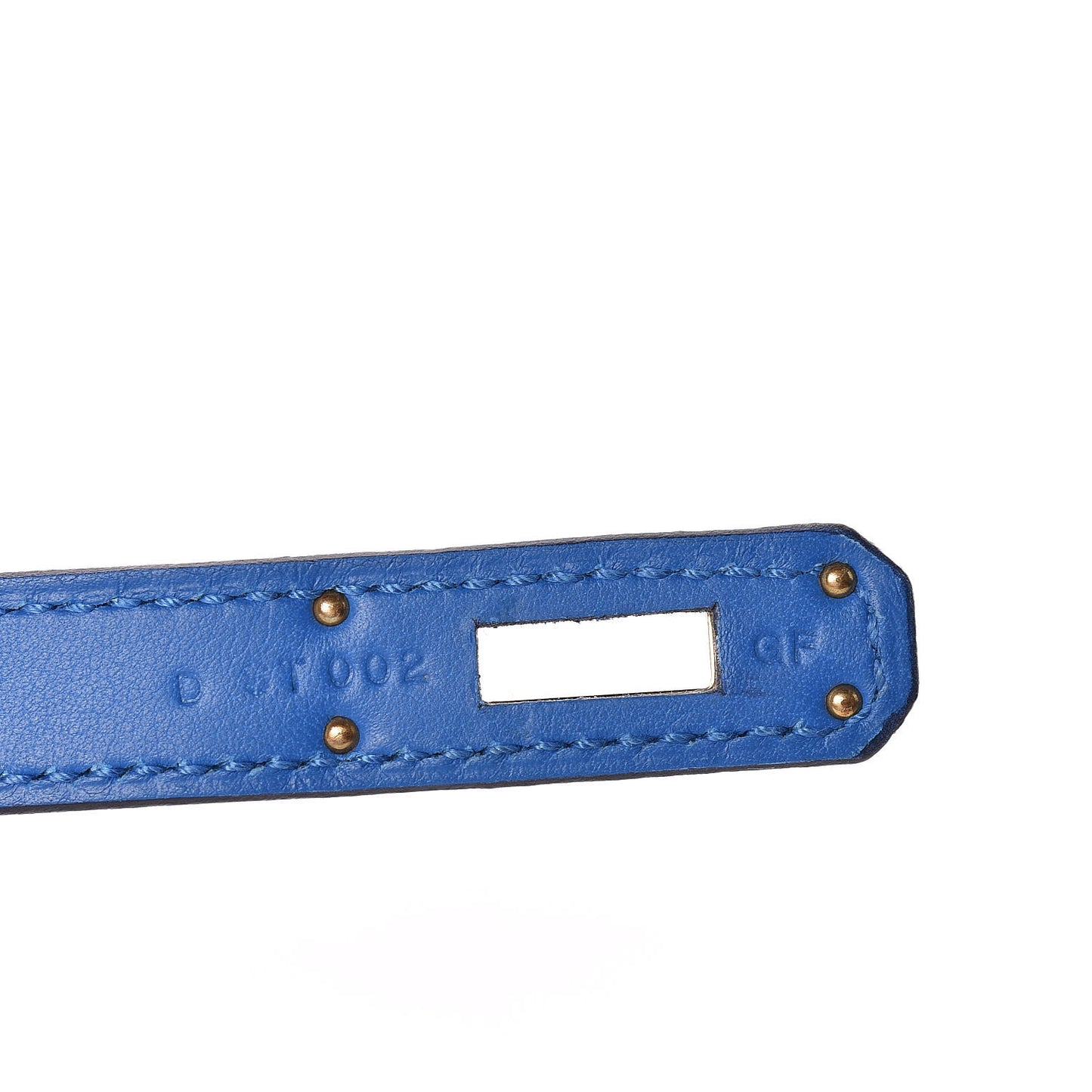 Swift Kelly Cut Clutch Pochette Bleu Zanzibar