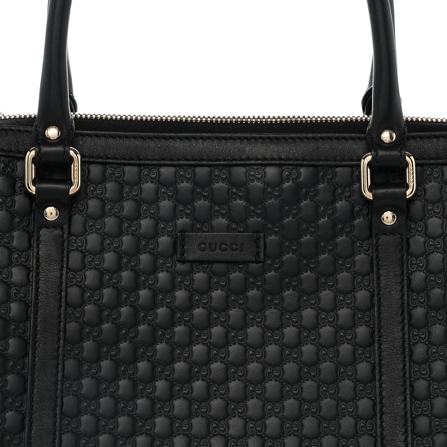 Gucci Soft Microguccissima Small Zippered Satchel Black 8 of 12