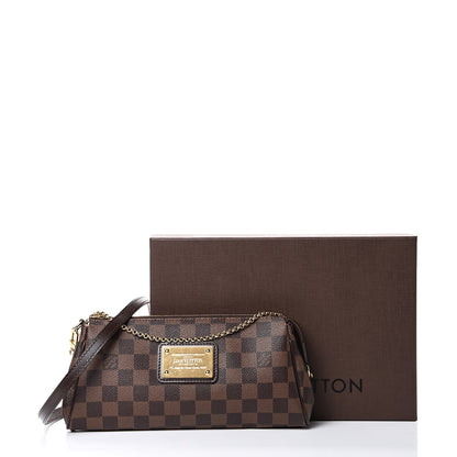 Louis Vuitton Damier Ebene Eva Clutch 9 of 9