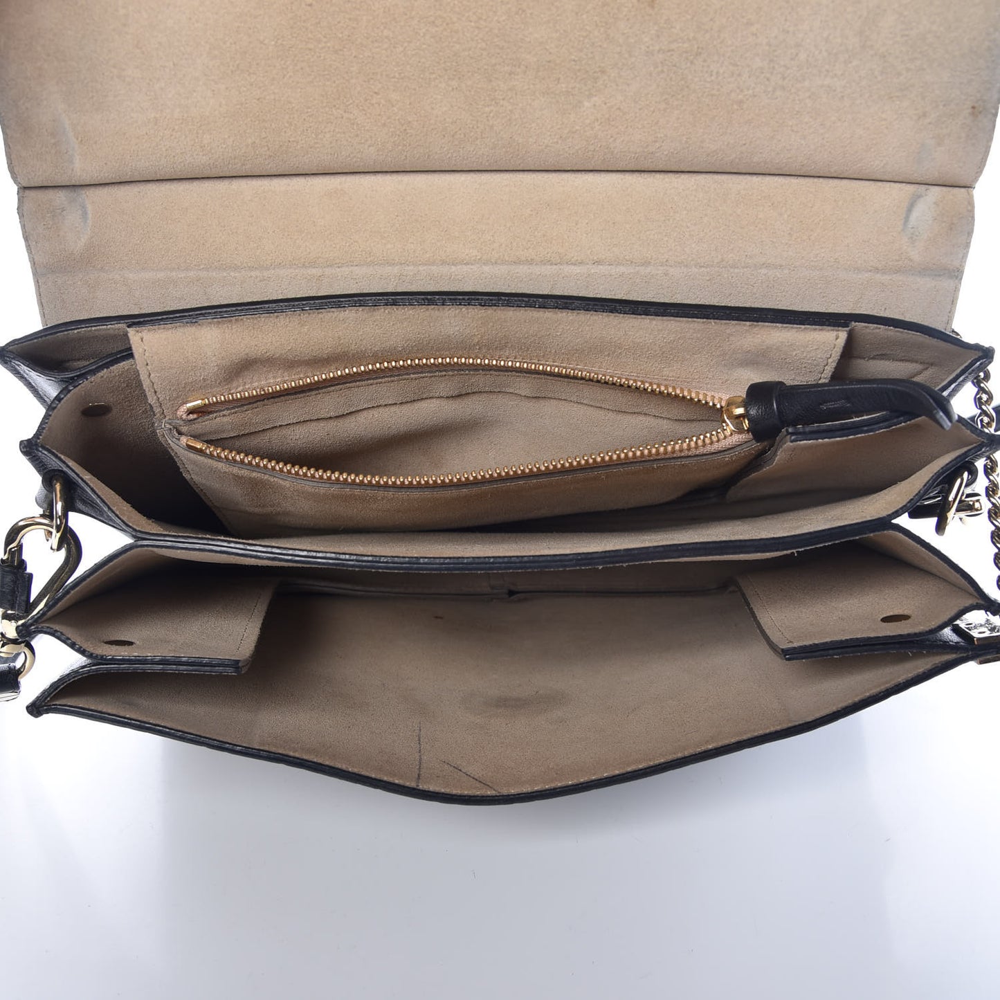 Calfskin Diamond Embossed Medium Faye Shoulder Bag Black