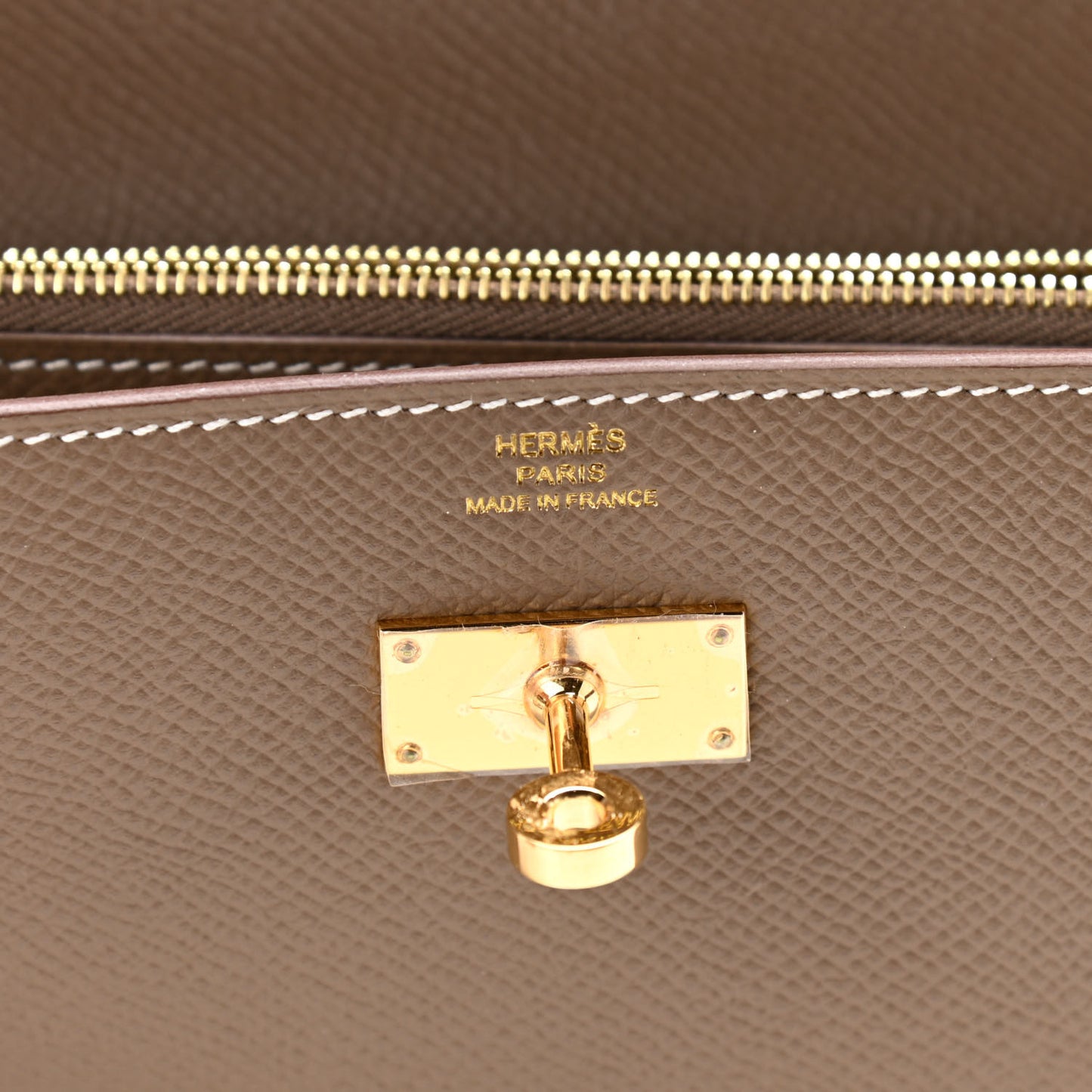 Epsom Kelly Wallet To Go Etoupe