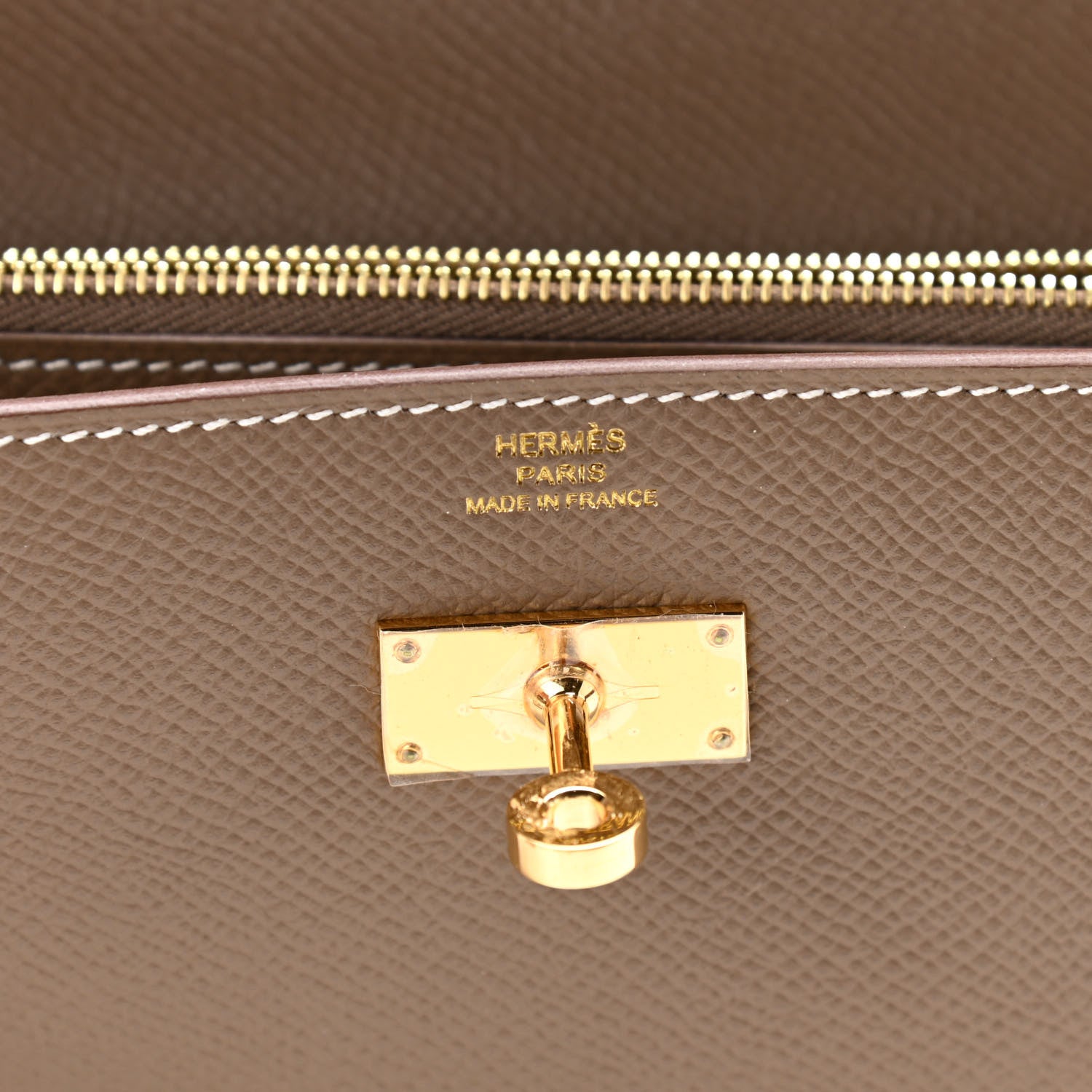 Hermes Epsom Kelly Wallet To Go Etoupe 6 of 11