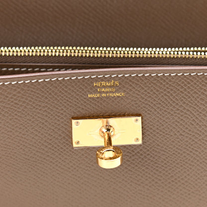 Hermes Epsom Kelly Wallet To Go Etoupe 6 of 11