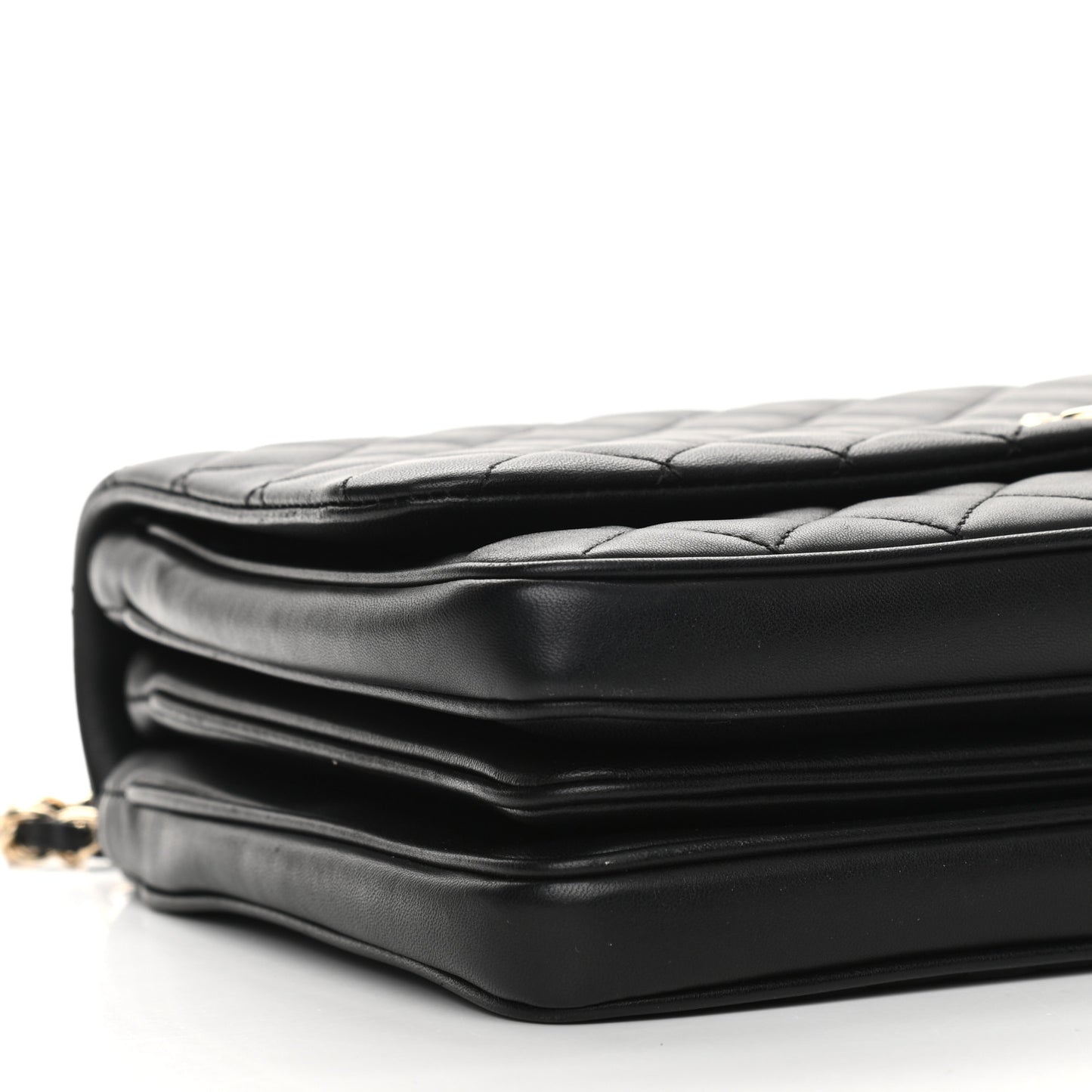 Lambskin Quilted Medium Citizen Chic Flap Black