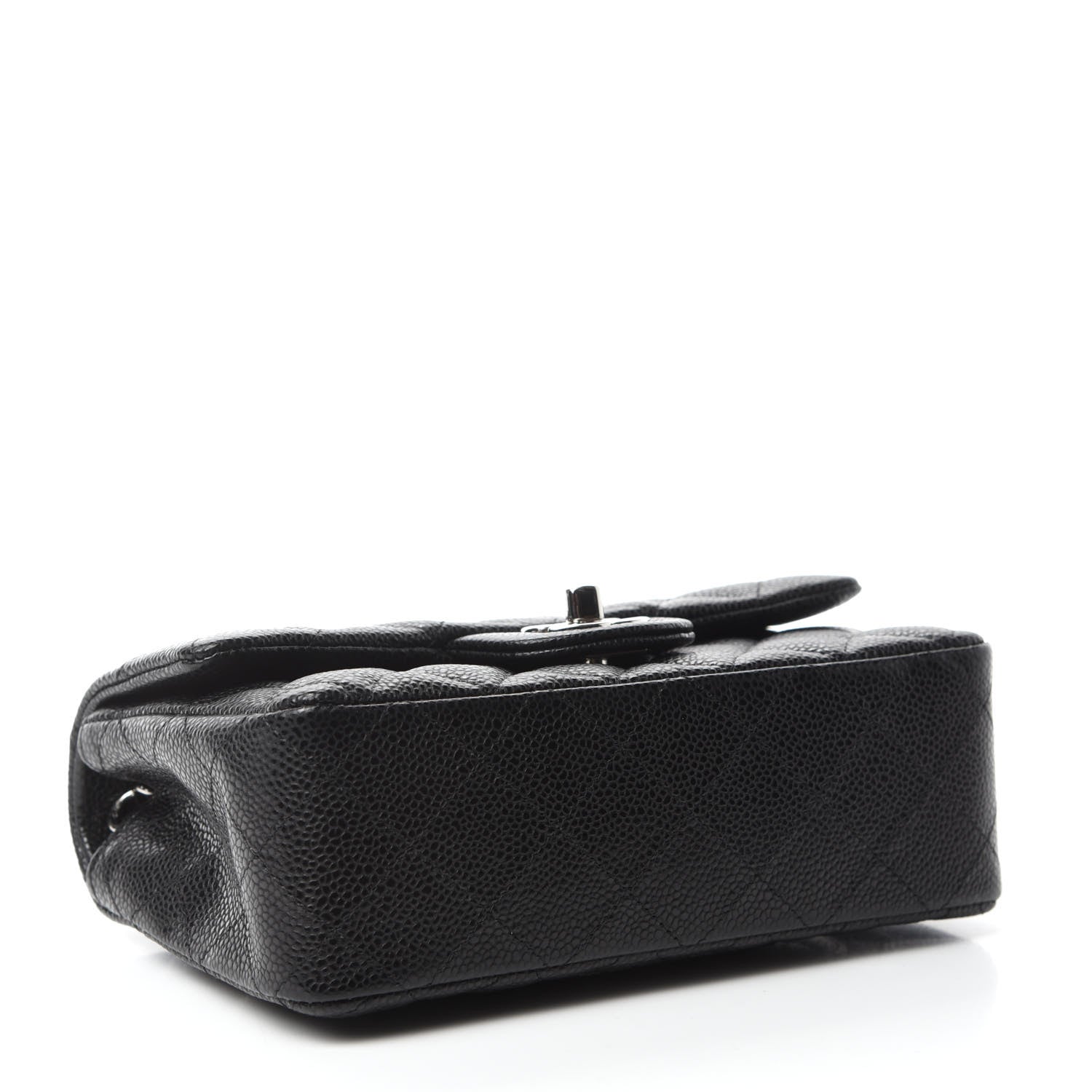 Chanel Caviar Quilted Mini Rectangular Flap Black 4 of 12
