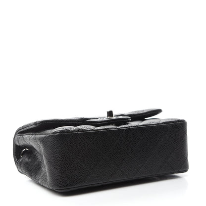 Chanel Caviar Quilted Mini Rectangular Flap Black 4 of 12