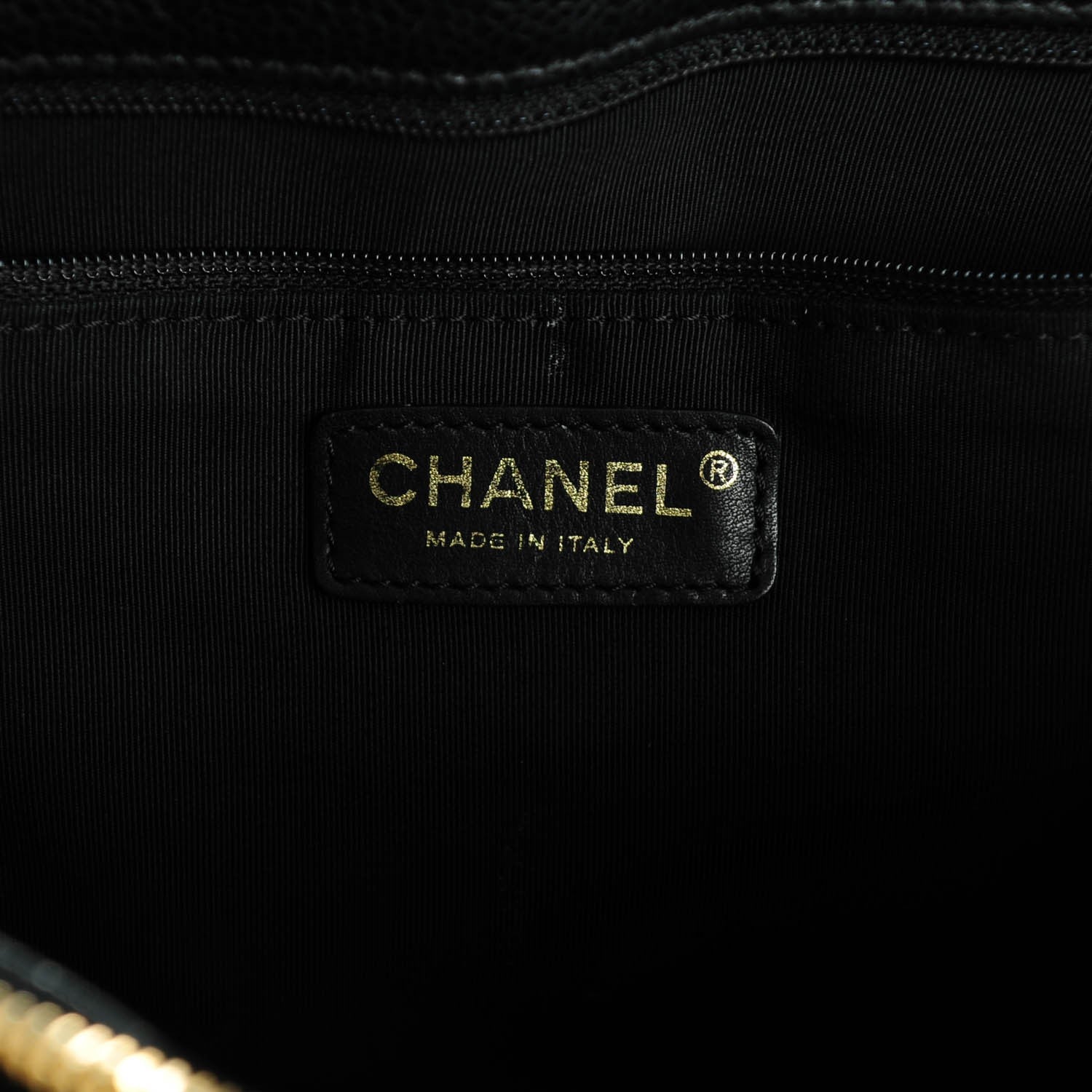 Chanel Caviar Quilted Grand Shopping Tote GST Black 6 of 7