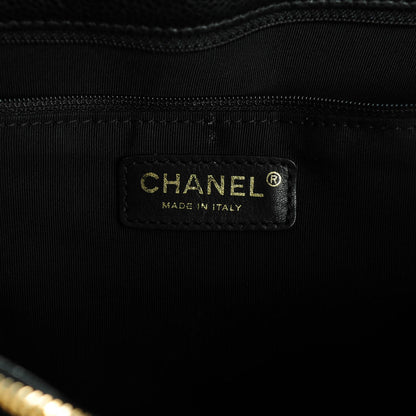 Chanel Caviar Quilted Grand Shopping Tote GST Black 6 of 7