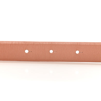 Chanel Metallic Calfskin Crystal Pearl Vendome CC Belt 80 32 Rose 7 of 8
