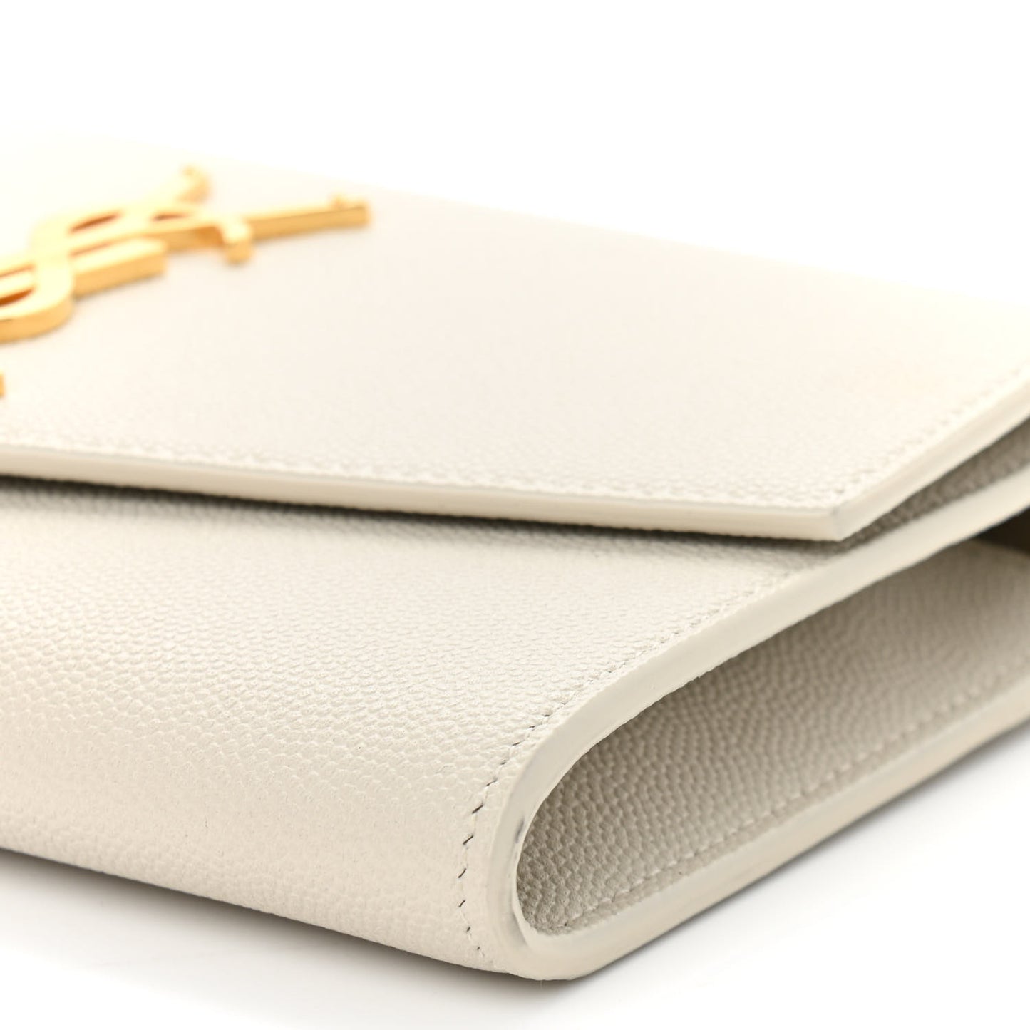 Grain De Poudre Monogram Uptown Chain Wallet Crema Soft