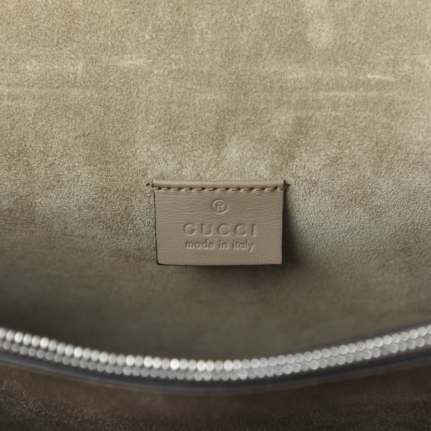 GG Supreme Monogram Small Dionysus Shoulder Bag Taupe