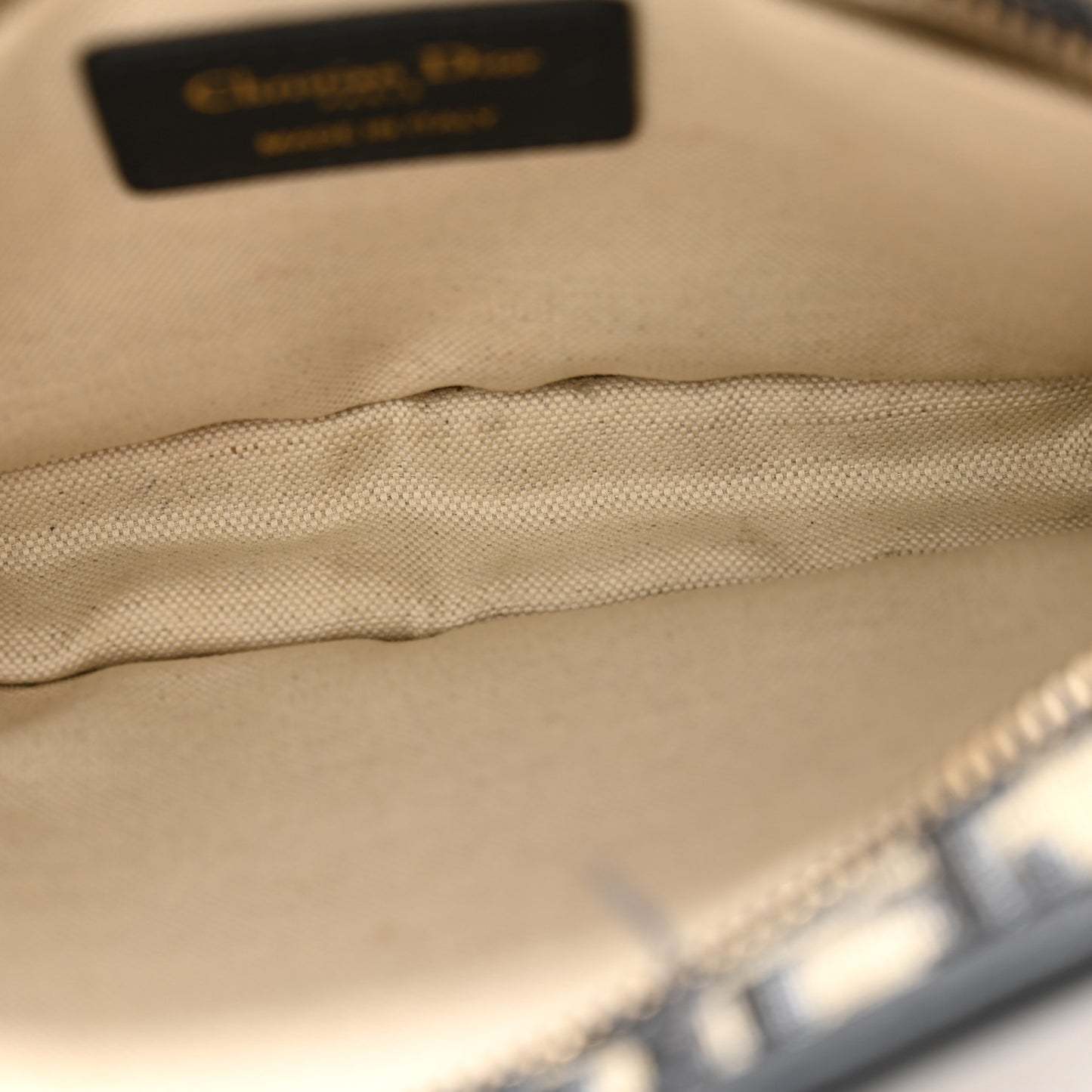 Oblique Diorquake Clutch Blue