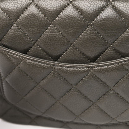 Chanel Caviar Quilted Mini Square Flap Dark Charcoal 12 of 16