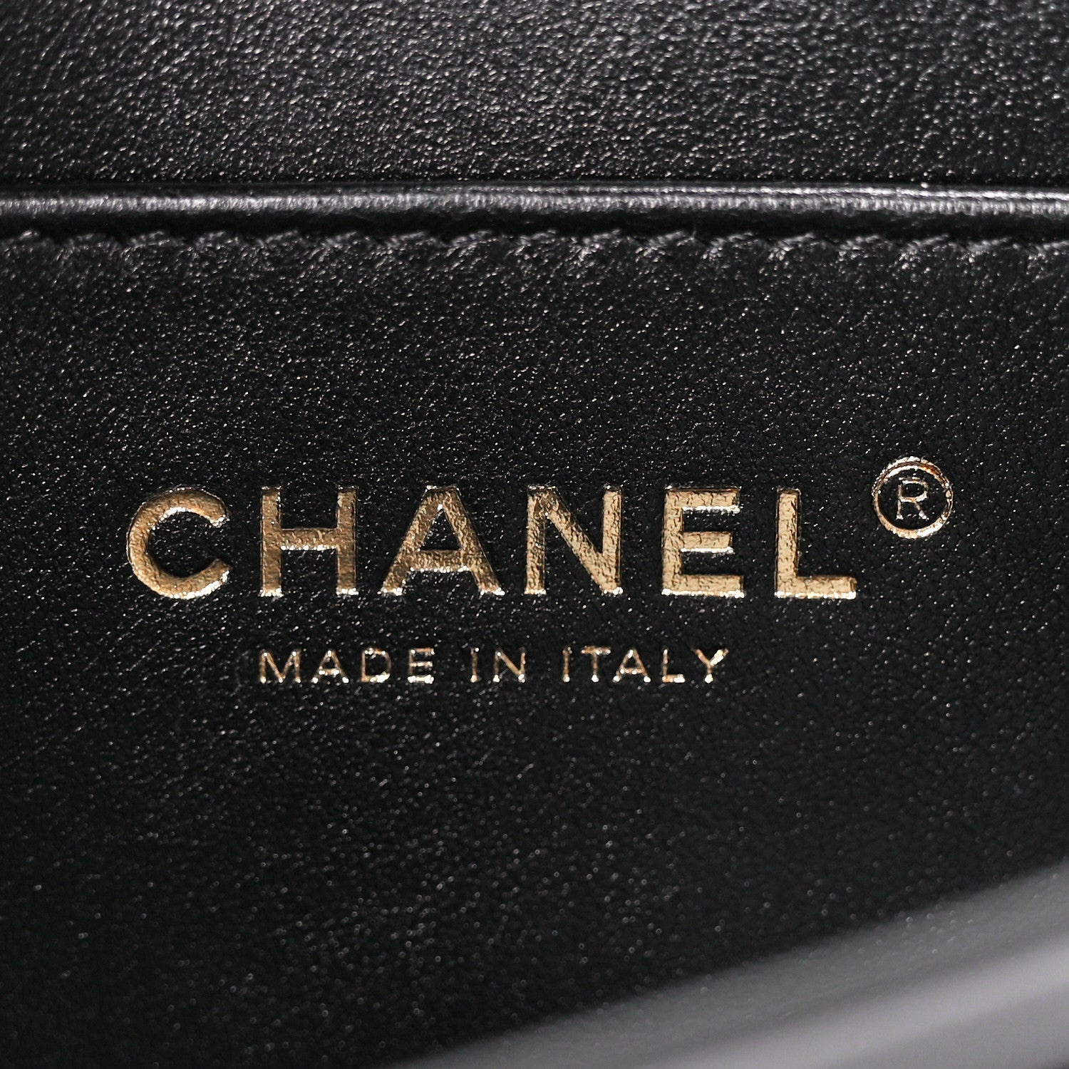 Chanel Shiny Calfskin Quilted Mini Metal Top Handle Flap Black 6 of 11
