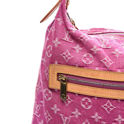 Louis Vuitton Denim Baggy GM Fuchsia 9 of 9