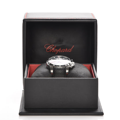 Chopard Stainless Steel Rubber 42mm Mille Miglia Chronograph Automatic Watch Black 3 of 8