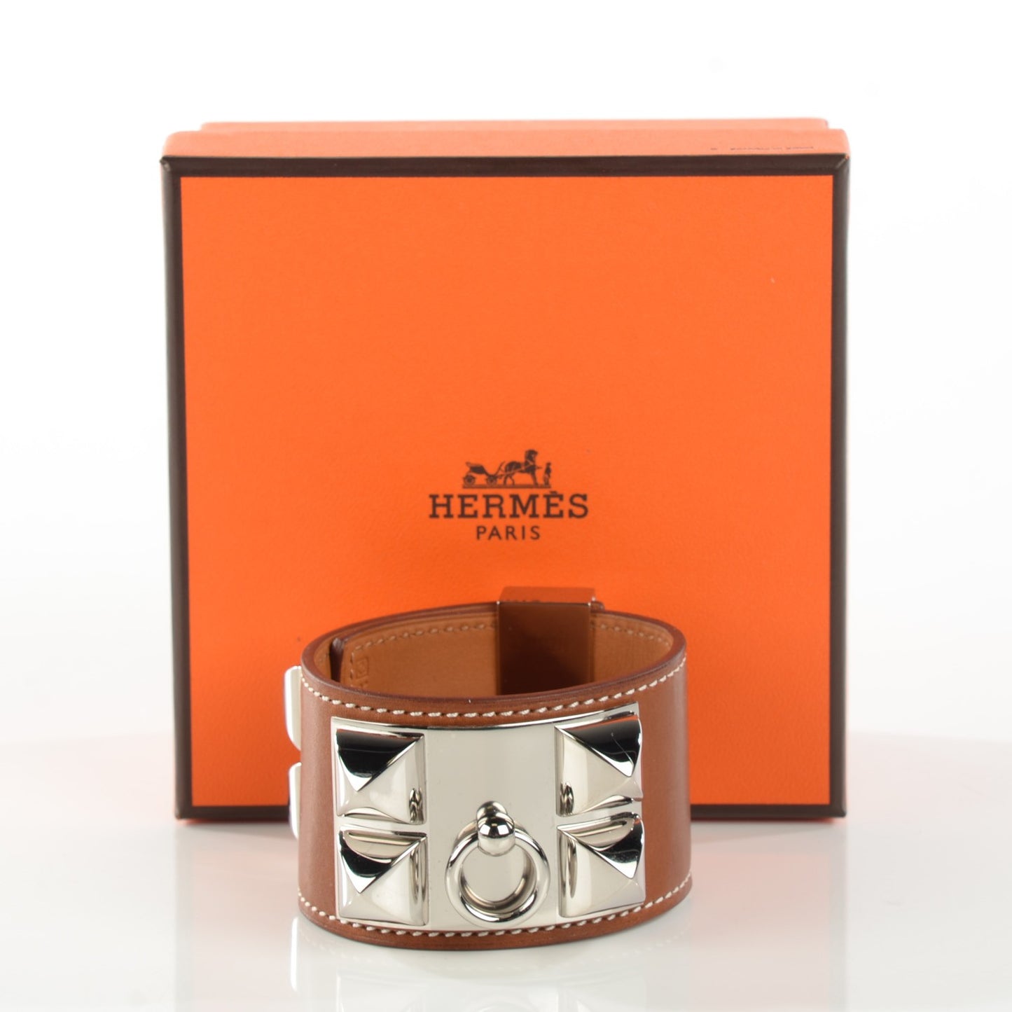 Barenia Collier De Chien CDC Bracelet S Fauve