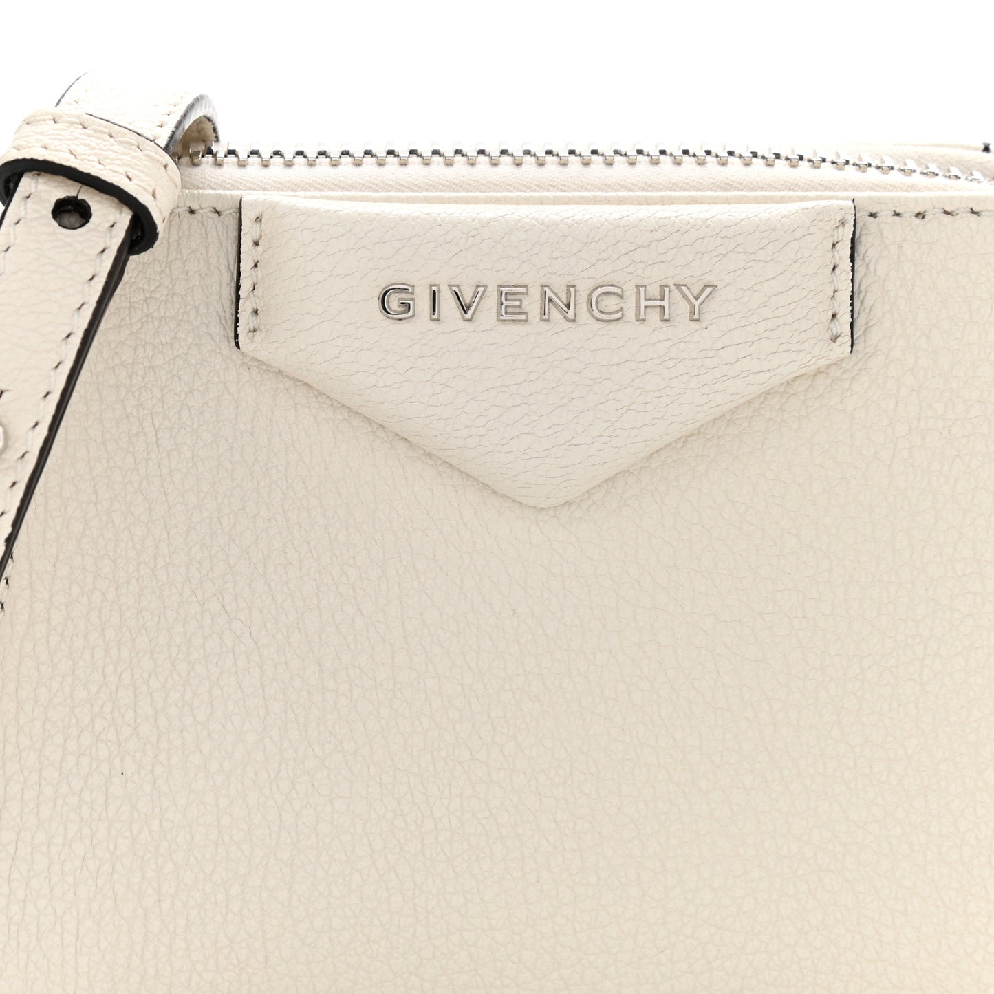Sugar Goatskin Nano Antigona Ivory