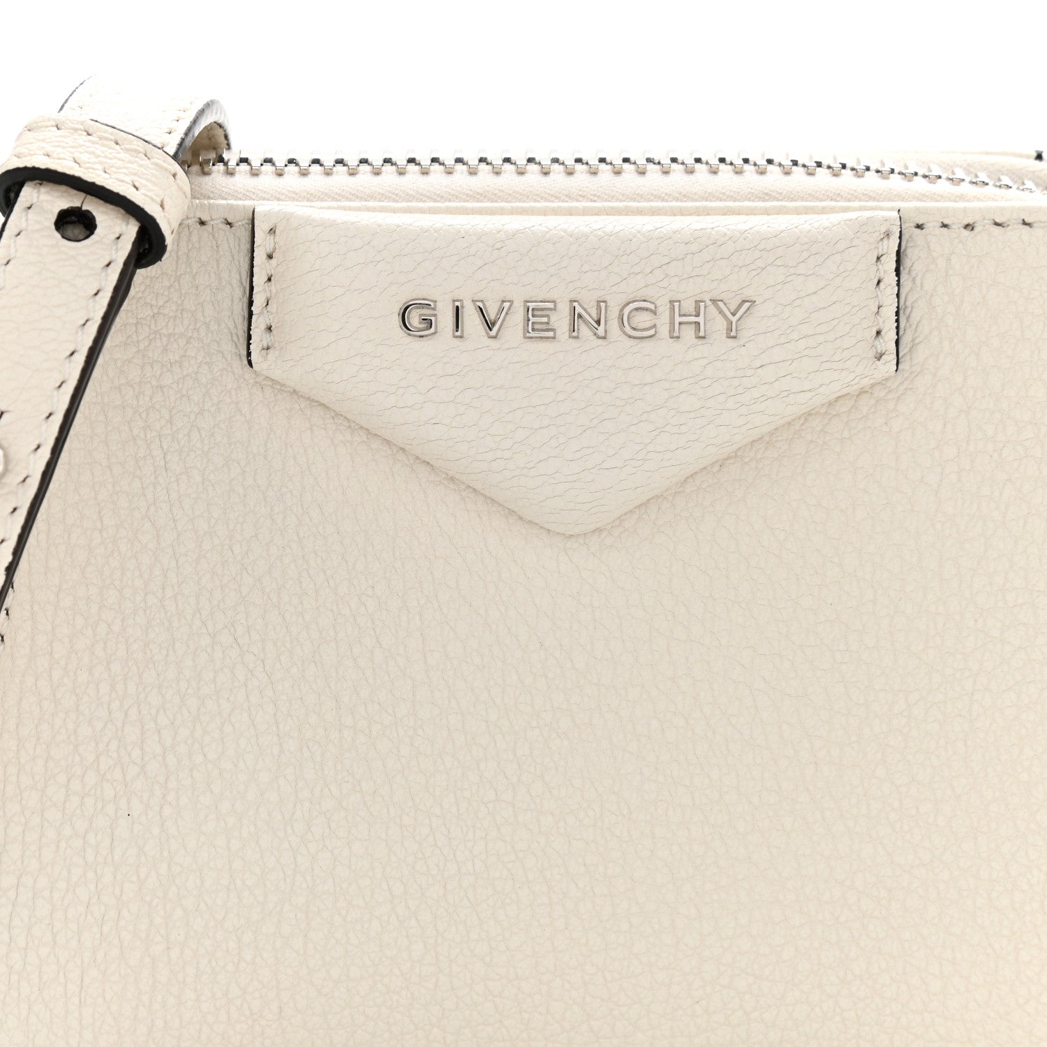 Givenchy Sugar Goatskin Nano Antigona Ivory 8 of 10