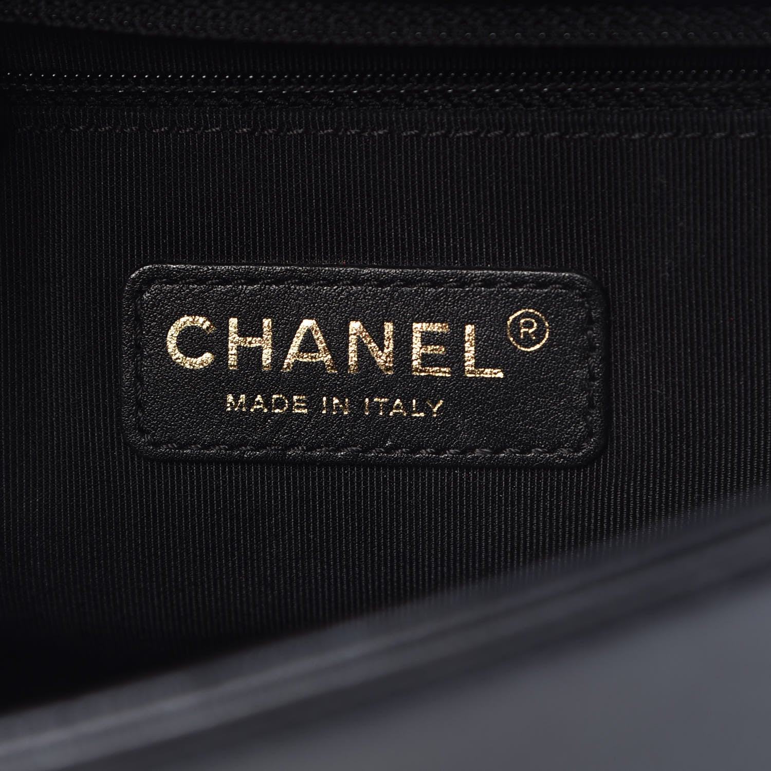 Chanel Metallic Lambskin Quilted New Medium Boy Flap Black 6 of 11