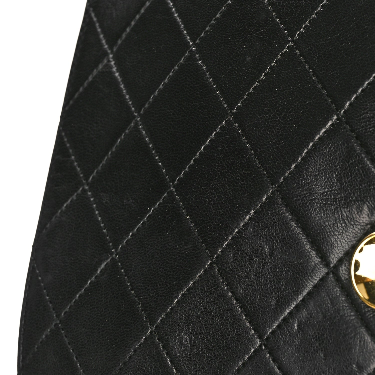 Chanel Lambskin Quilted Small Single Flap Bag Black 12 of 14