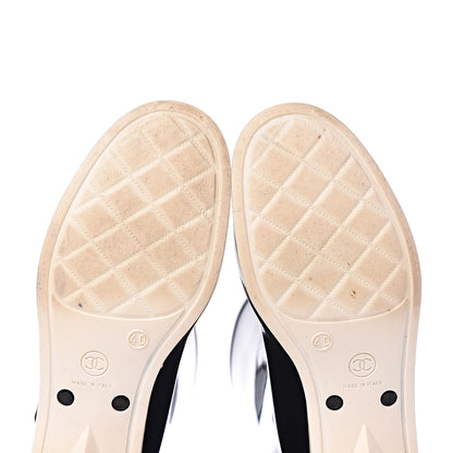 Chanel Rubber Camellia Rain Boots 40 Black 13 of 18