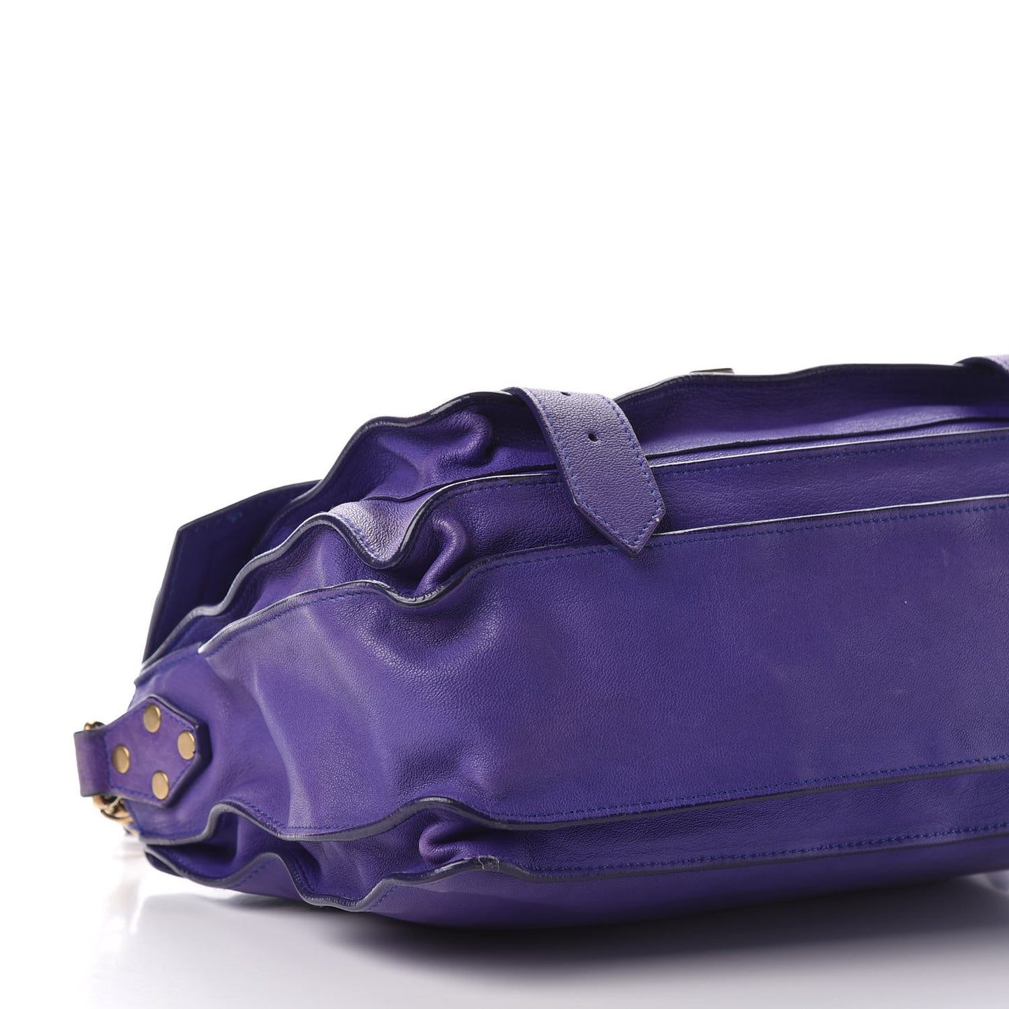 Lambskin Medium PS1 Satchel Purple Rain