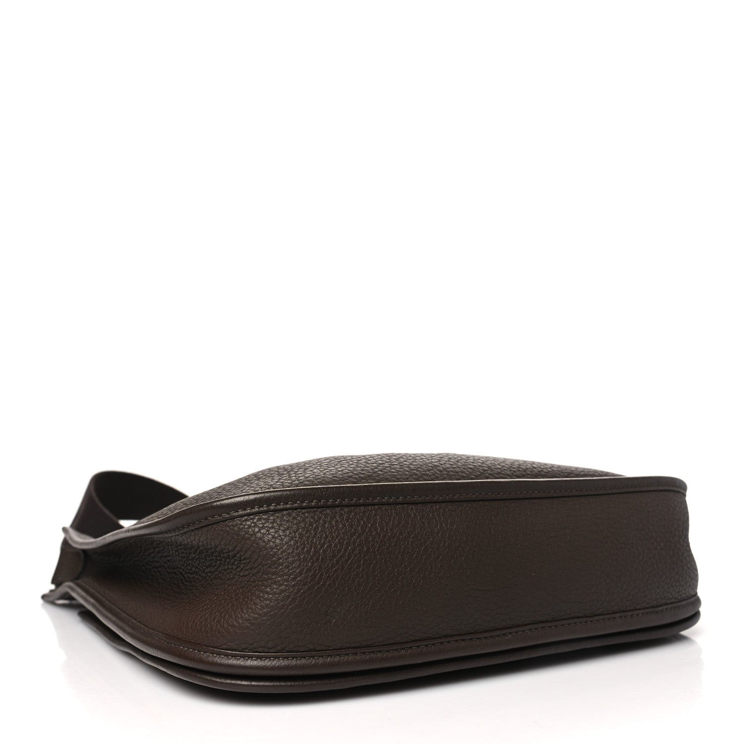 Hermes Taurillon Clemence Evelyne II PM Chocolate 4 of 10