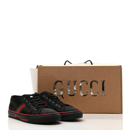 Gucci Econyl Nylon Web Monogram Off The Grid Mens 1977 Tennis Sneakers 9.5 Black 8 of 8