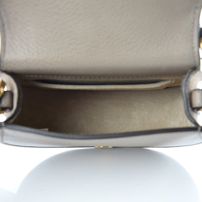 Chloe Calfskin Suede Small Nile Bracelet Bag Motty Grey 5 of 9