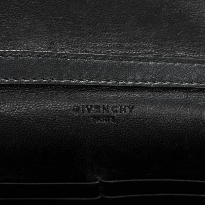 Givenchy Sugar Goatskin Pandora Chain Wallet Black 6 of 6