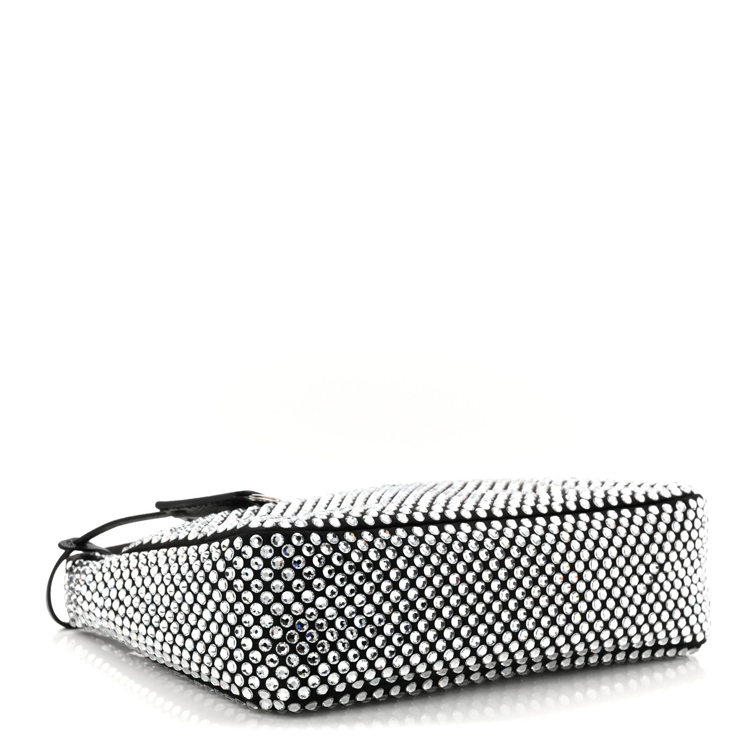Prada Satin Crystal Mini Re-Edition 2000 Bag Cristal 4 of 11