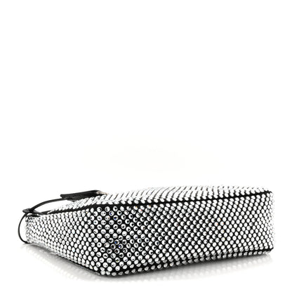 Prada Satin Crystal Mini Re-Edition 2000 Bag Cristal 4 of 11