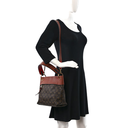 Louis Vuitton Monogram Tuileries Besace Caramel Rouge 3 of 8