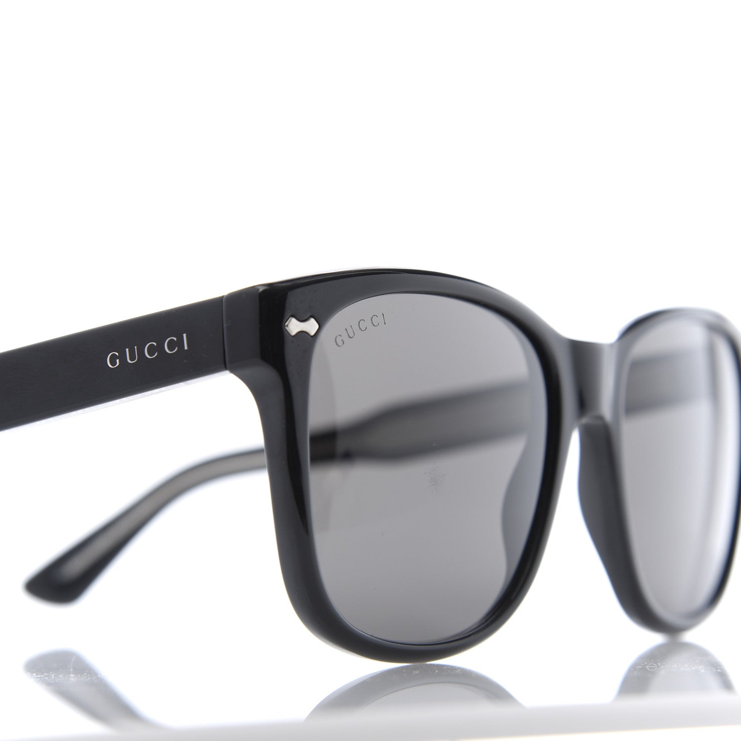 Gucci Acetate Square Frame Sunglasses GG4467/S Black 8 of 9