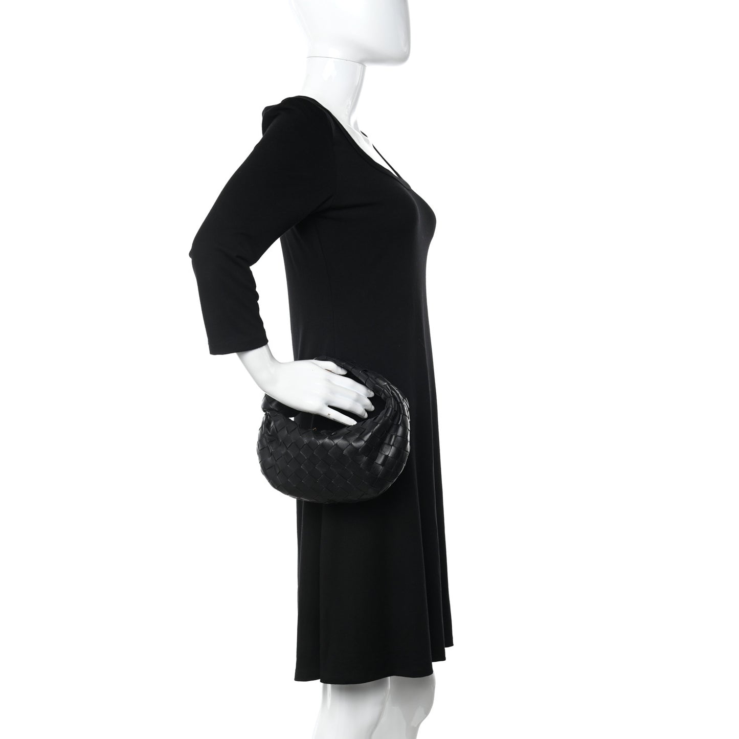 Nappa Intrecciato Mini Jodie Black