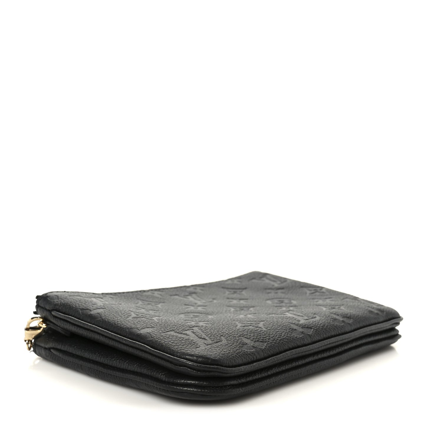 Empreinte Double Zip Pochette Black