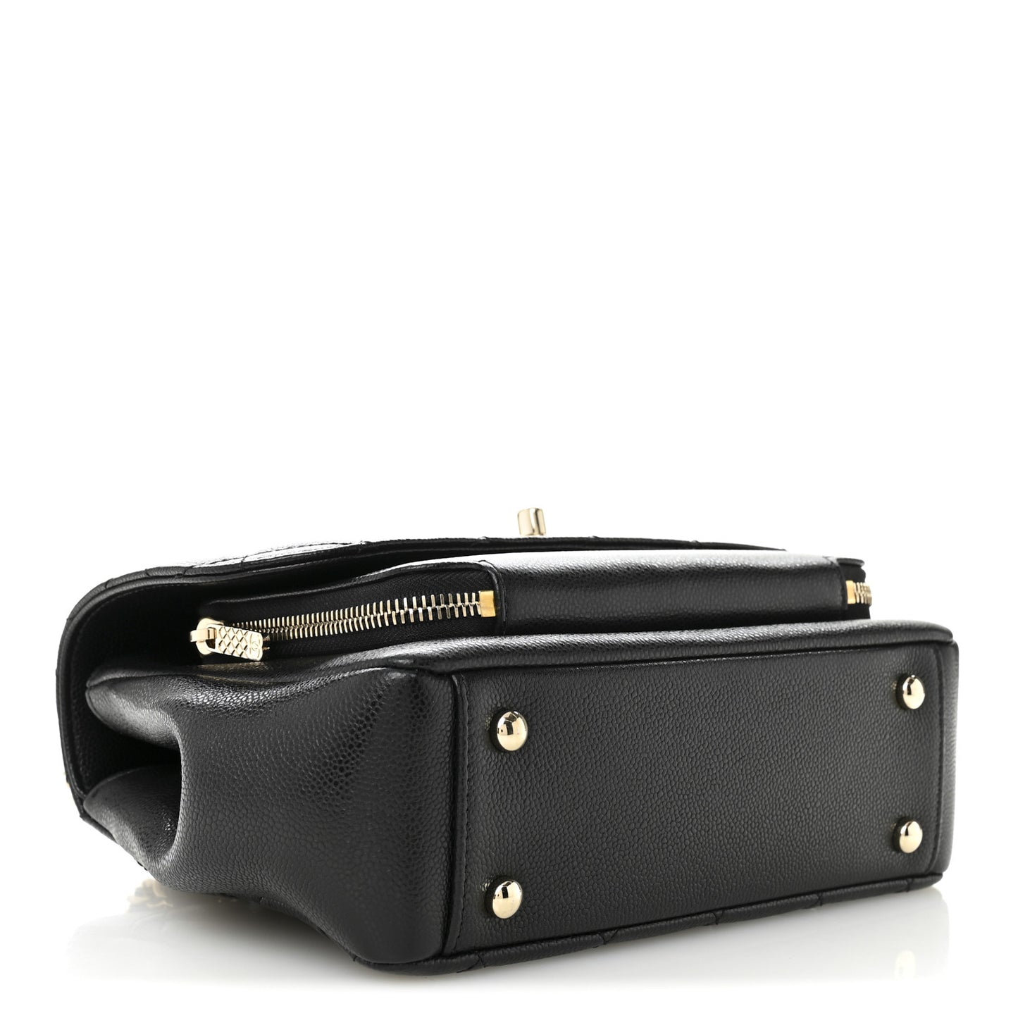 Caviar Quilted Medium Business Affinity Flap Black