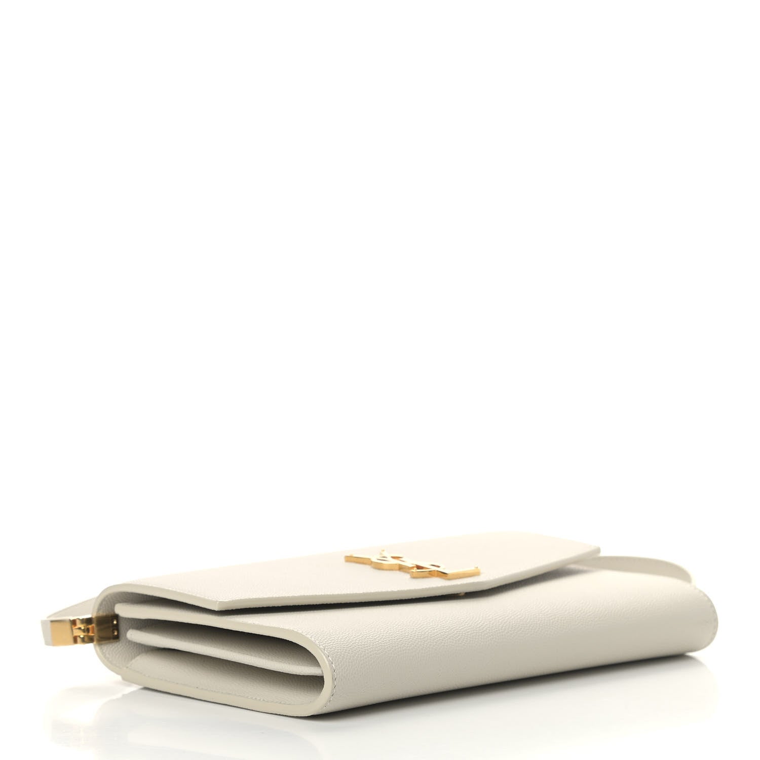 Saint Laurent Grain de Poudre Mini Uptown Crossbody Bag Blanc Vintage 4 of 10