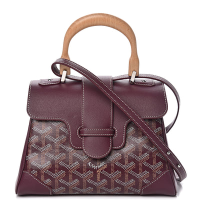 Goyard Goyardine Mini Saigon Burgundy 1 of 10
