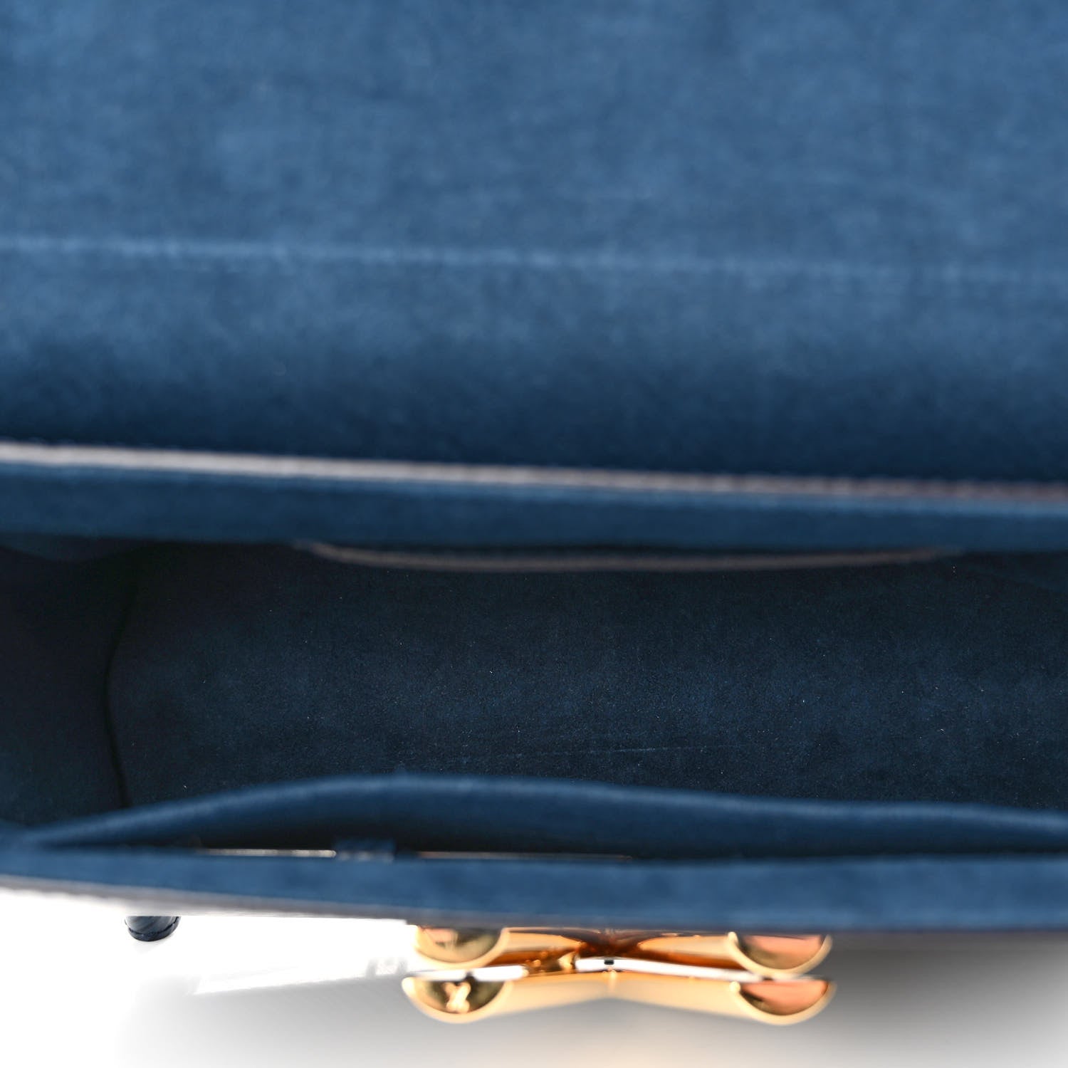 Louis Vuitton Epi Twist Shoulder Bag MM Indigo 5 of 9