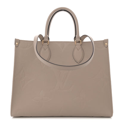 Louis Vuitton Empreinte Monogram Giant Onthego MM Tourterelle 1 of 10