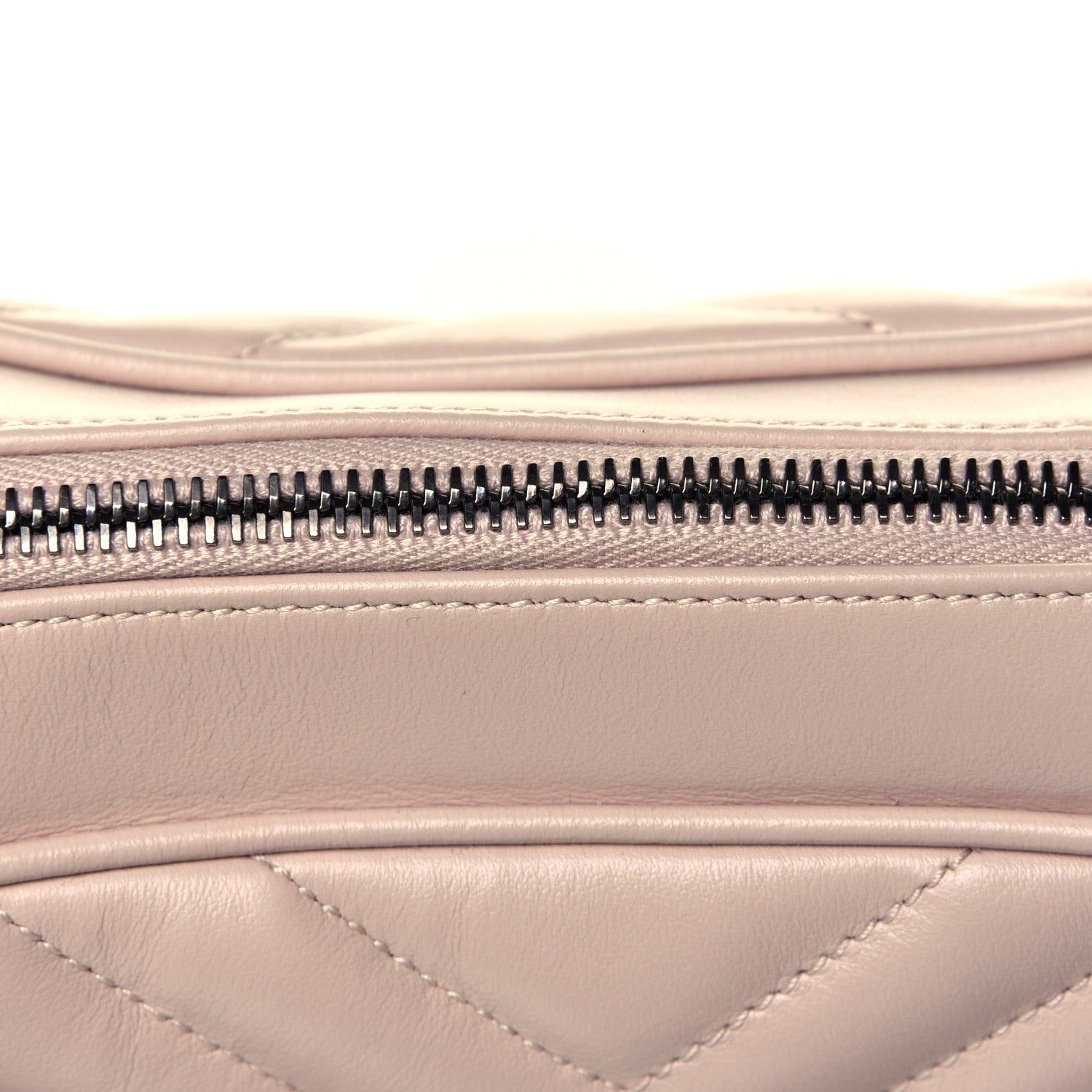 Saint Laurent Calfskin Matelasse Monogram Lou Camera Bag Nude Powder 7 of 9
