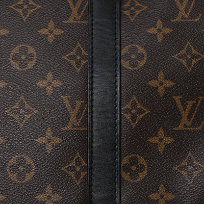 Louis Vuitton Monogram Macassar Keepall Bandouliere 45 22 of 22