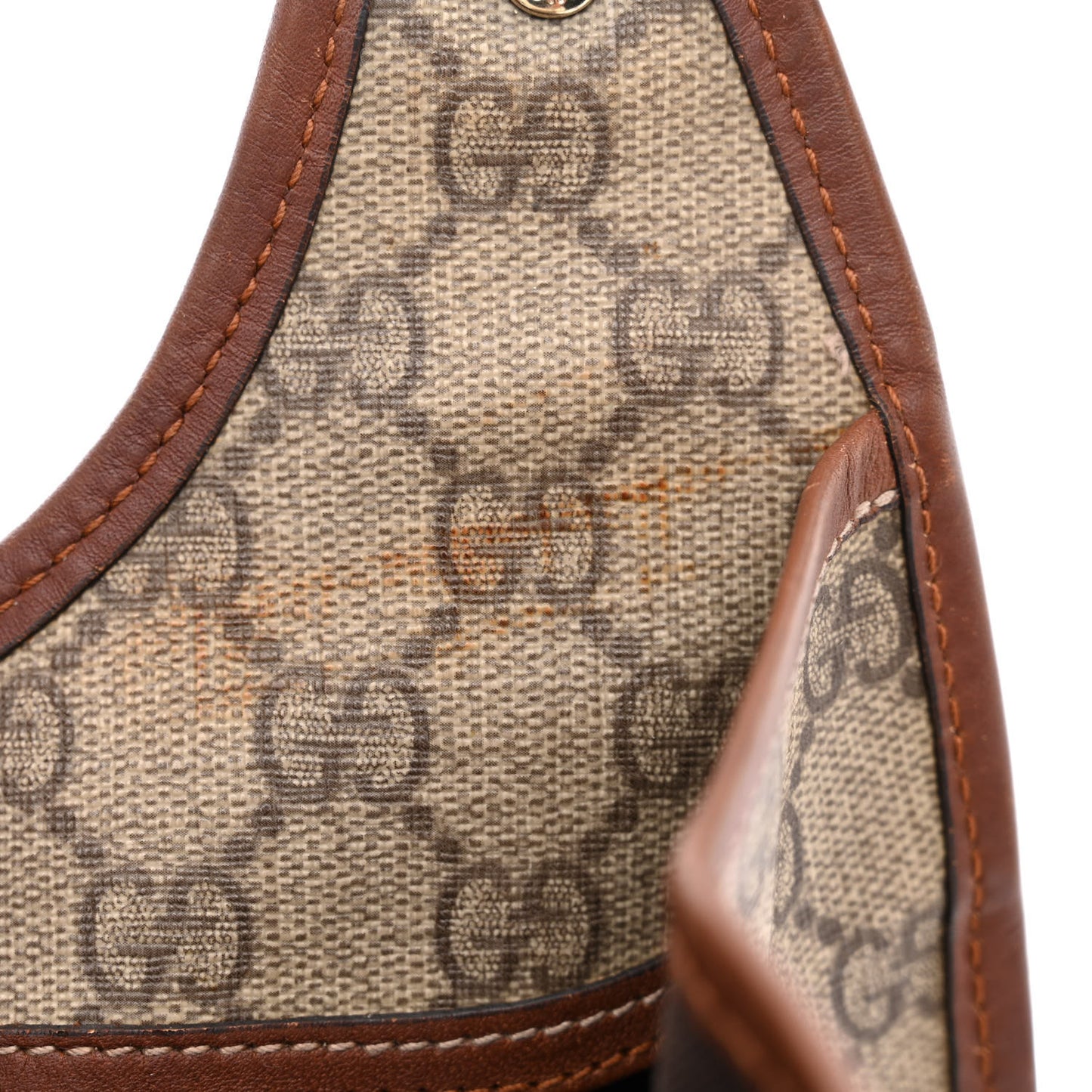 GG Plus Monogram Medium Joy Shoulder Bag Brown